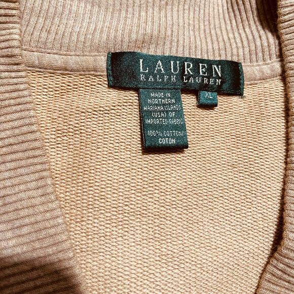 Ralph Lauren LRL sweater clasic cardigan pockets button sweatshirt women’s XL - Picture 7 of 7
